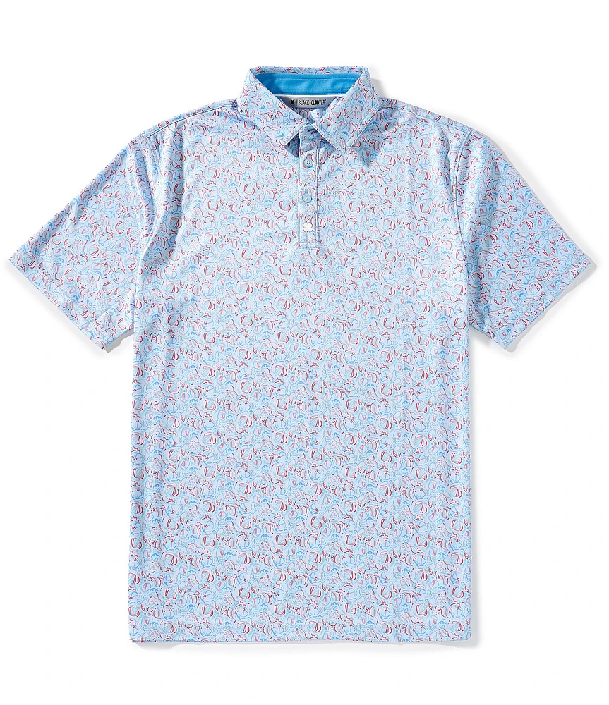 BLACK CLOVER Beachin Short Sleeve Polo Shirt