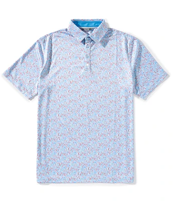 BLACK CLOVER Beachin Short Sleeve Polo Shirt