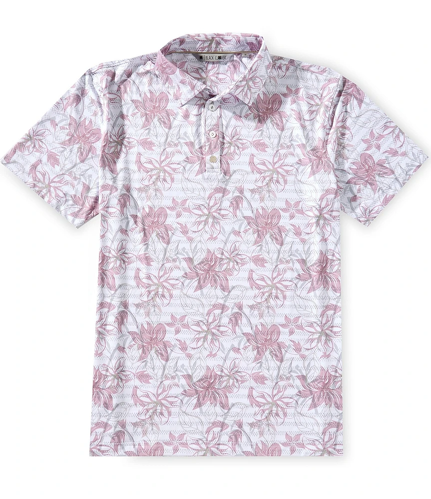 Black Clover Calypso Short Sleeve Polo Shirt