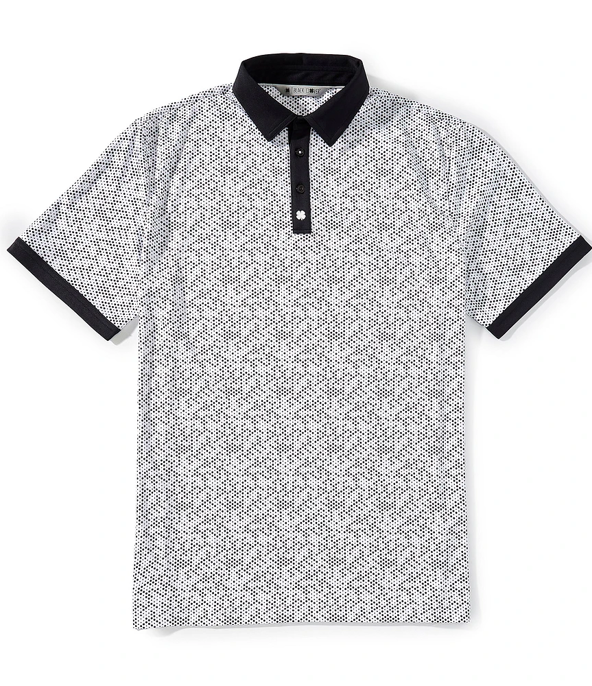 BLACK CLOVER Echo Short Sleeve Polo Shirt