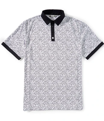 BLACK CLOVER Echo Short Sleeve Polo Shirt