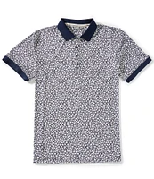 BLACK CLOVER Lucky Bloom Short Sleeve Polo Shirt