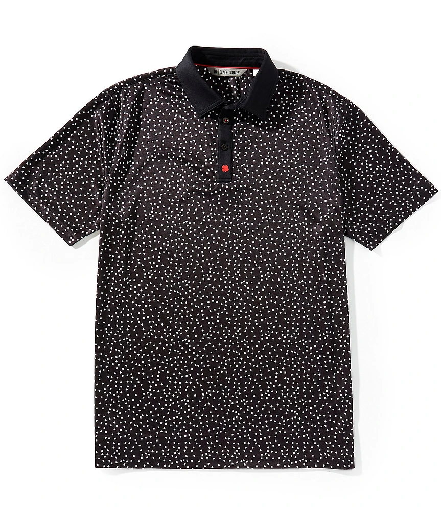 BLACK CLOVER Tik Tak Short Sleeve Polo Shirt