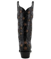 Black Star Marfa Star Stud Embellished Western Boots