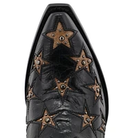 Black Star Marfa Star Stud Embellished Western Boots