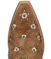 Black Star Marfa Studded Star Western Booties