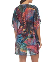 Bleu Rod Beattie Wild Thing V-Neck Caftan Swim Cover-Up