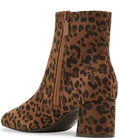 Blondo Alida Waterproof Suede Leopard Booties