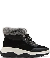 Blondo Ante Waterproof Suede Faux Fur Hiker Booties