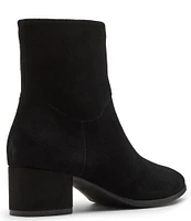 Blondo Arena Waterproof Suede Block Heel Booties