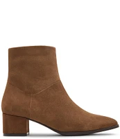 Blondo Arena Waterproof Suede Block Heel Booties