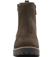 Blondo Damaris Waterproof Suede Leather Booties