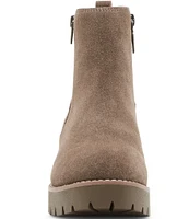 Blondo Damaris Waterproof Suede Leather Booties