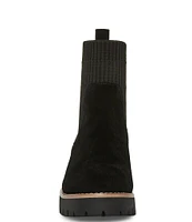 Blondo Darren Waterproof Suede Lug Sole Booties