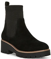 Blondo Darren Waterproof Suede Lug Sole Booties