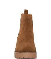 Blondo Dyme Waterproof Suede Lug Sole Booties