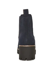 Blondo Dyme Waterproof Suede Lug Sole Booties