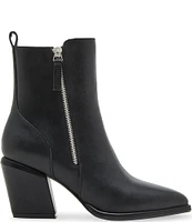 Blondo Elenor Waterproof Leather Block Heel Booties