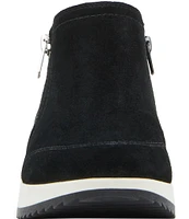 Blondo Ellorie Waterproof Suede Wedge Zip Sneakers