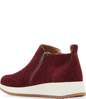 Blondo Ellorie Waterproof Suede Wedge Zip Sneakers