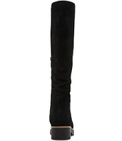 Blondo Kray Waterproof Suede Slouch Tall Boots