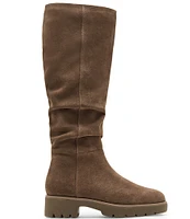 Blondo Kray Waterproof Suede Slouch Tall Boots