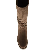 Blondo Kray Waterproof Suede Slouch Tall Boots