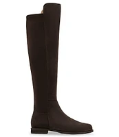 Blondo Layne Waterproof Suede Stretch Over the Knee Boots