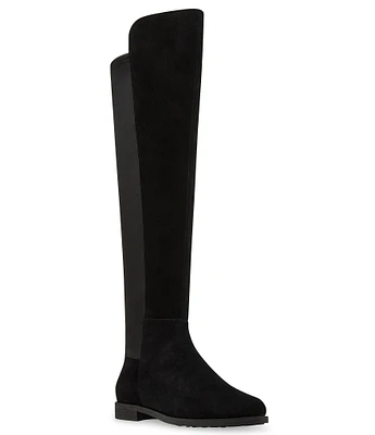 Blondo Layne Waterproof Suede Stretch Over the Knee Boots