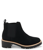 Blondo Mayes Waterproof Suede Lug Sole Booties