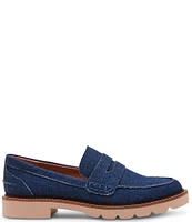 Blondo Penny Waterproof Denim Loafers