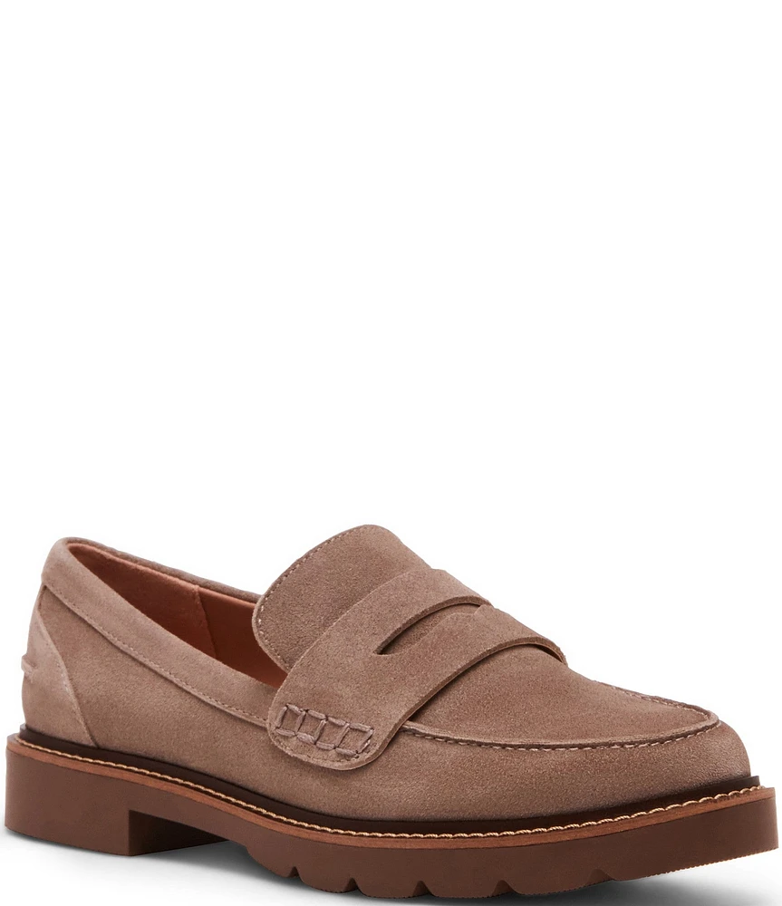 Blondo Penny Waterproof Suede Loafers