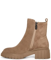 Blondo Prestly Waterproof Suede Lug Sole Booties