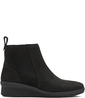 Blondo Shaya Waterproof Nubuck Suede Wedge Chelsea Booties