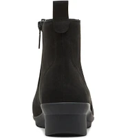 Blondo Shaya Waterproof Nubuck Suede Wedge Chelsea Booties