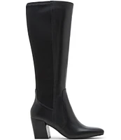 Blondo Silvanna Waterproof Leather Stretch Back Tall Boots