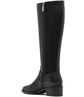 Blondo Sylvia Waterproof Leather Stretch Shaft Block Heel Tall Boots