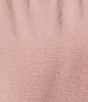 Blu Pepper Cropped Coordinating Bubble Top
