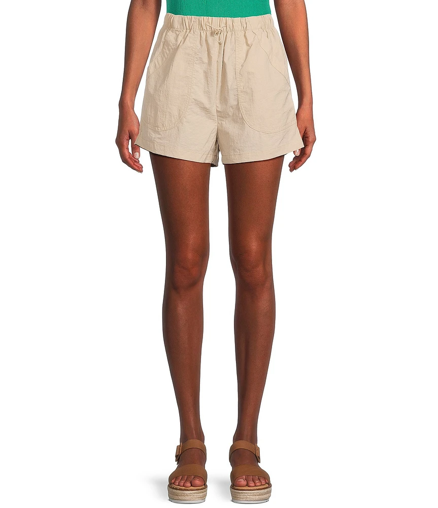 Blu Pepper Elastic Waist Shorts