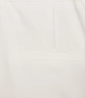 Blu Pepper High Waist Pleated Pull-On Shorts