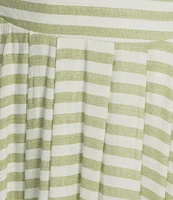 Blu Pepper Striped Coordinating Long Skirt