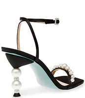 Blue by Betsey Johnson Jacy Pearl Heel Dress Sandals