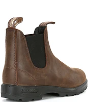 Blundstone Ant Brn 550 Water Resistant Leather Chelsea Boots