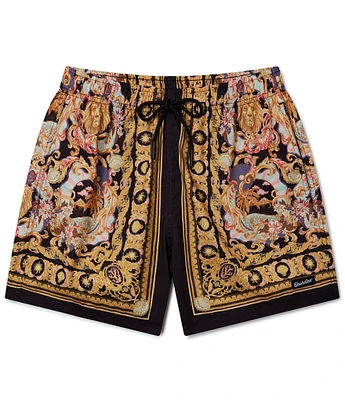 Boardies Baroque Premium 4.5#double; Inseam Swim Trunks
