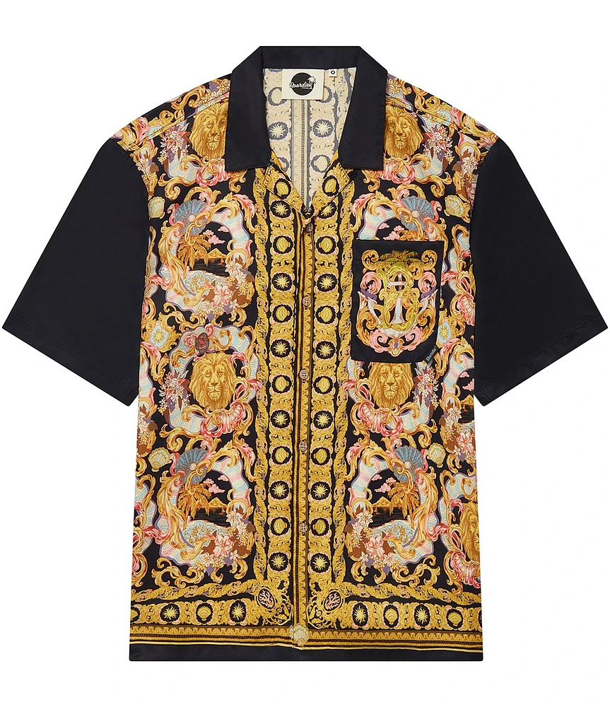 Boardies Baroque Woven Button Front Shirt