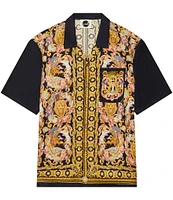 Boardies Baroque Woven Button Front Shirt