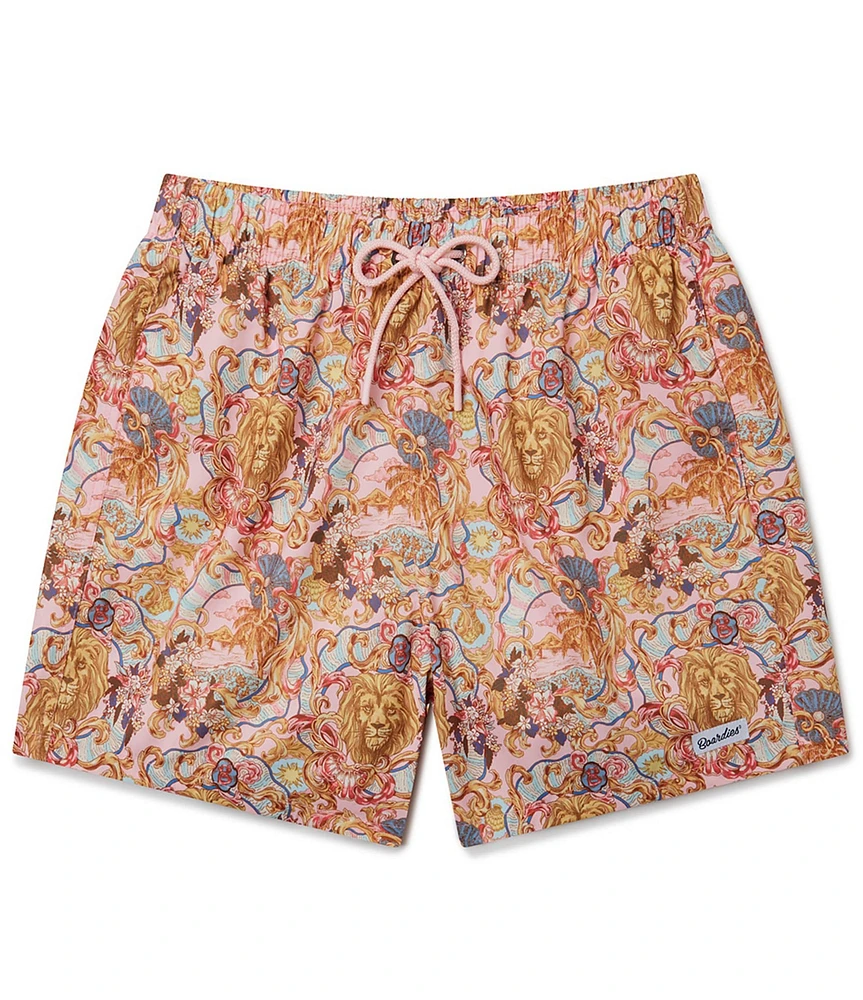 Boardies Leo Premium 4.5#double; Inseam Swim Trunks