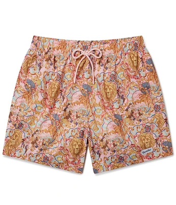 Boardies Leo Premium 4.5#double; Inseam Swim Trunks