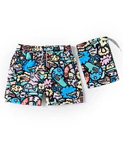 Boardies® Little/Big Boys 2-10 Monsters Swim Shorts