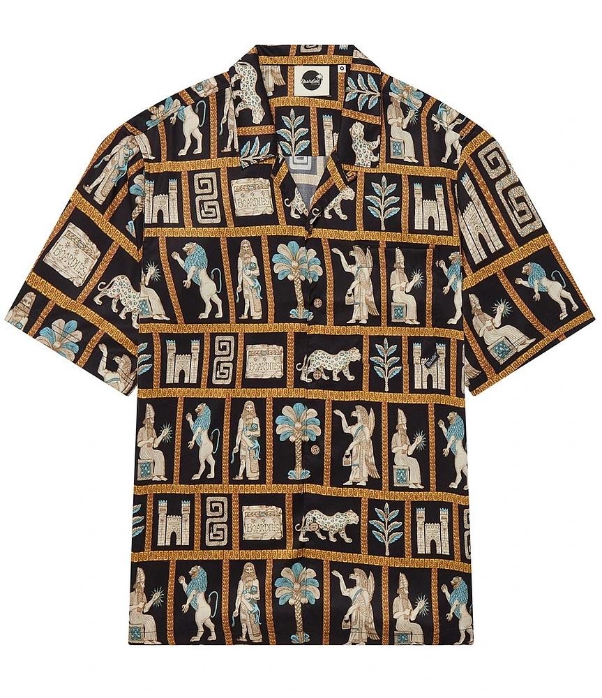 Boardies Mesopotamia Woven Button Front Shirt